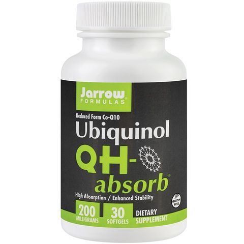 QH-absorb Убиквинол 200 мг х30 капсули Jarrow