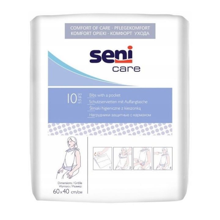 Seni Care Лигавници с джоб x10 броя