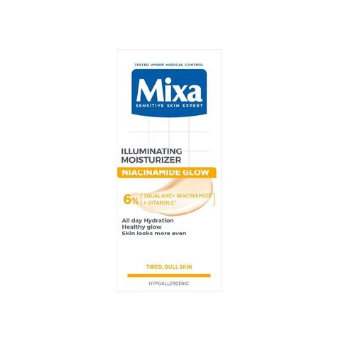 Mixa Niacinamide Glow Хидратиращ крем за лице x50 мл