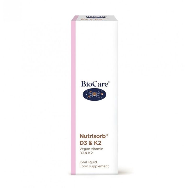 Nutrisorb Витамин Д3 + К2 x15 мл, Biocare