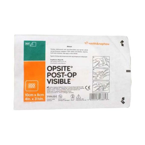 OpSite Post-Op Visible Водоустойчива антибактериална превръзка 8x10 cm х1 брой