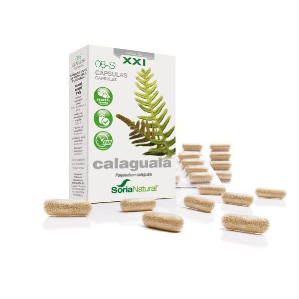 Calaguala 08-S за кожата, косата и ноктите 690 mg х30 веге капсули Soria Natural
