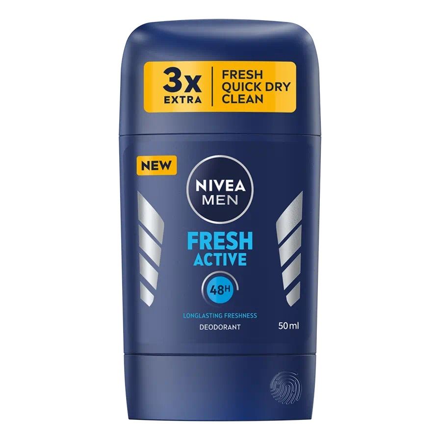 Nivea Men Fresh Active Дезодорант стик против изпотяване x50 мл