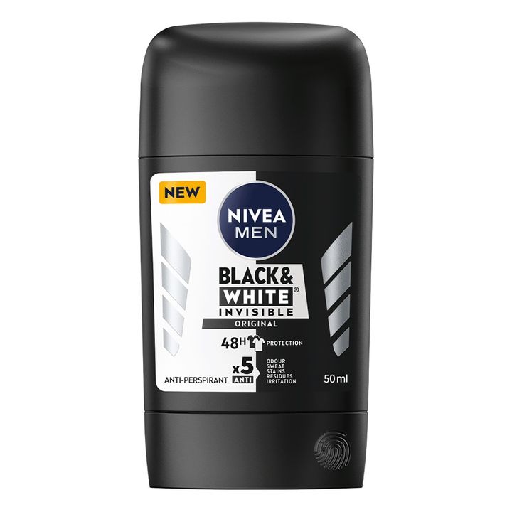 Nivea Men Black & White Original Дезодорант стик против изпотяване x50 мл