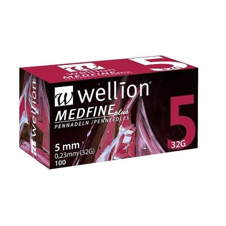 Wellion Medfine Plus Игли за инсулинова писалка 5 мм х100 бр