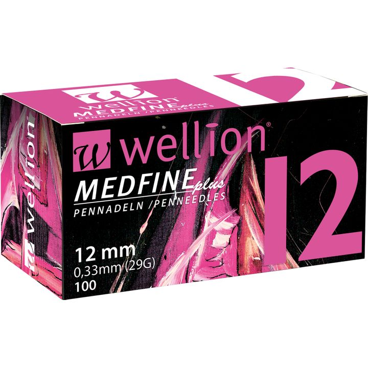 Wellion Medfine Plus Игла за инсулинова писалка 12 мм х100 броя