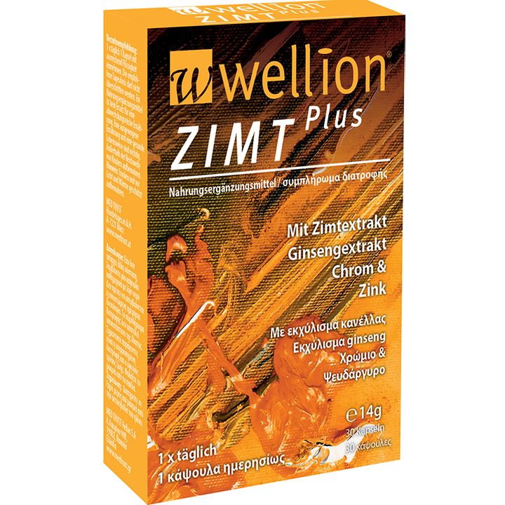 ZIMT Plus Канела х30 капсули Wellion