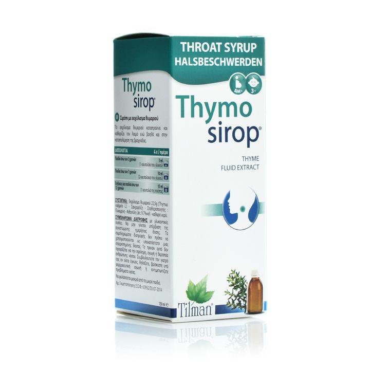 Thymo сироп за гърло х150 мл Tilman