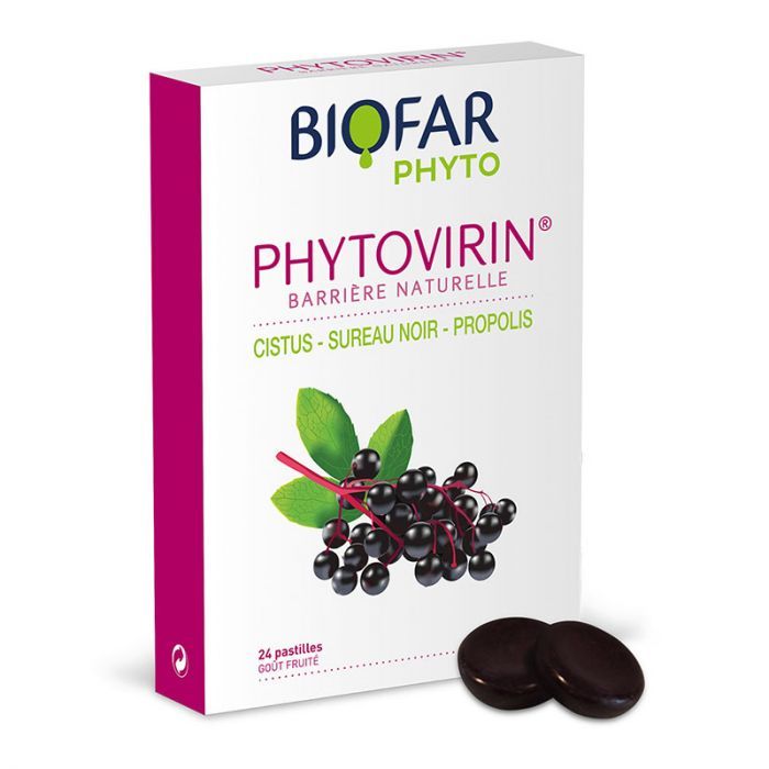 Фитовирин за имунната система х24 пастили Biofar