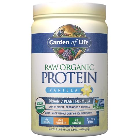 Raw Organic Protein Растителен протеин с вкус на ванилия x620 грама, Garden of Life