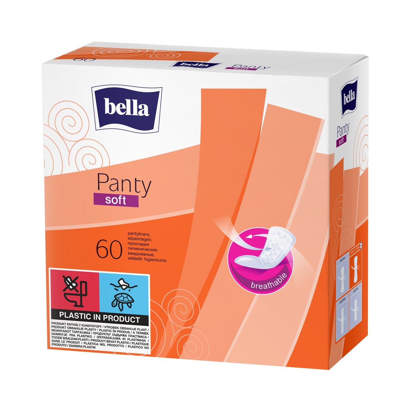 Bella Panty Soft Ежедневни дамски превръзки x60 броя