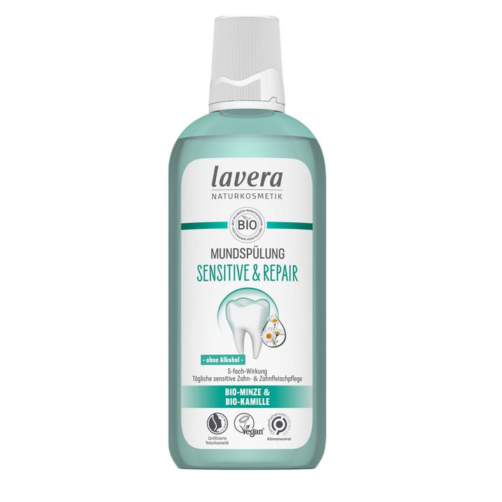 Lavera Sensitive & Repair Вода за уста x400 мл