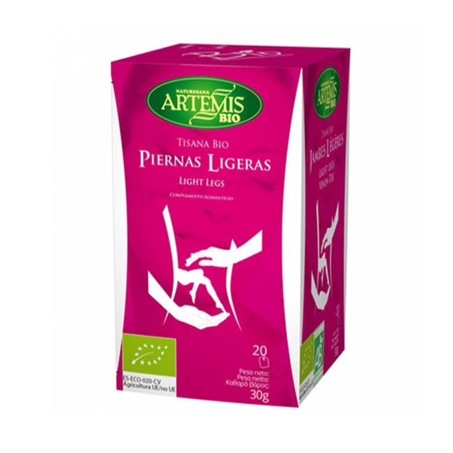 Artemis Bio Piernas Ligeras Чай за добро кръвообращение Био х20 филтърни пакетчета