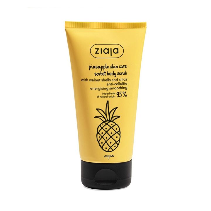 Ziaja Pineapple Skin Care Скраб за тяло с антицелулитен ефект с ананас