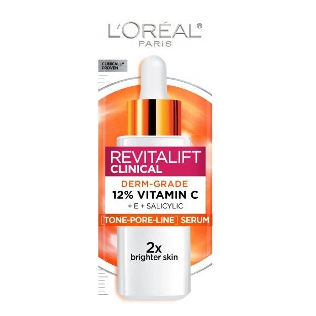 Loreal Paris Revitalift Clinical Серум за лице с витамин С x30 мл