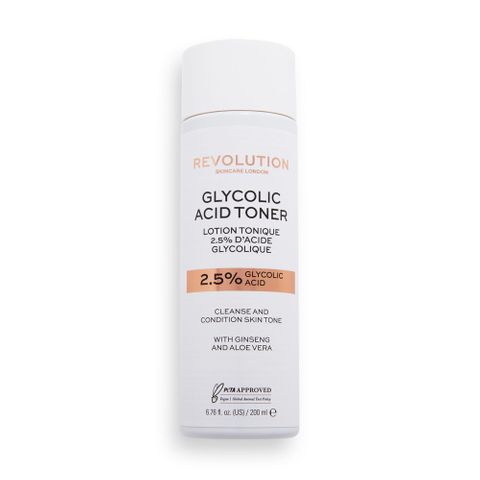 Revolution Skincare 2.5% Glycolic Acid Тоник за лице с гликолова киселина x200 мл
