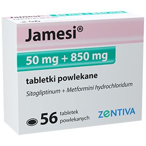 Джамези 50 mg/850 mg х56 филмирани таблетки