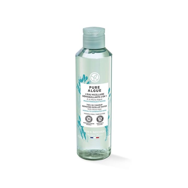 Yves Rocher Pur Algue 2в1 Мицеларна вода за лице x200 мл