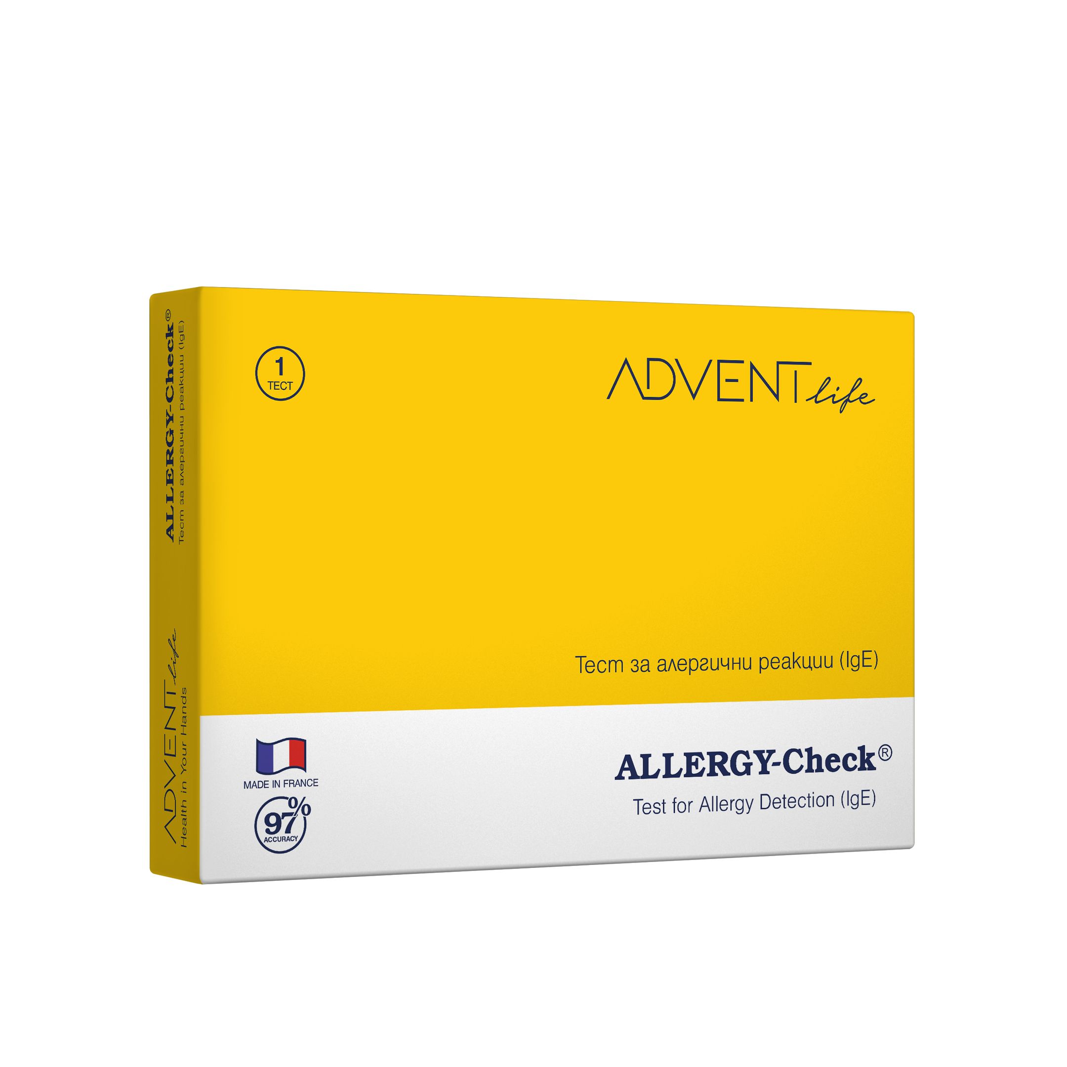 Allergy Check Тест за алергия х1 бр Advent Life