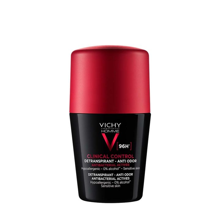 Vichy Homme Clinical Control Рол-он дезодорант против неприятна миризма ...