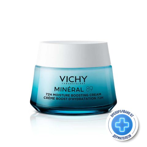 Vichy Mineral 89 Интензивен хидратиращ крем за лице за всеки тип кожа x50 мл