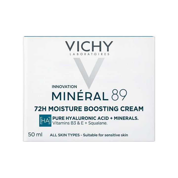 Vichy Mineral 89 Интензивен хидратиращ крем за лице за всеки тип кожа x50 мл