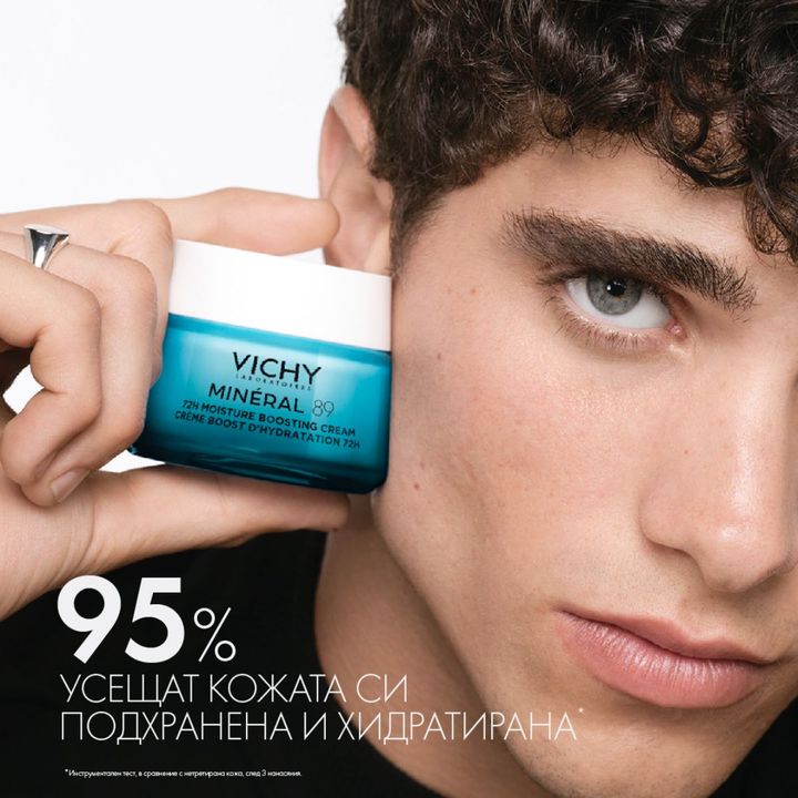 Vichy Mineral 89 Интензивен хидратиращ крем за лице за всеки тип кожа x50 мл