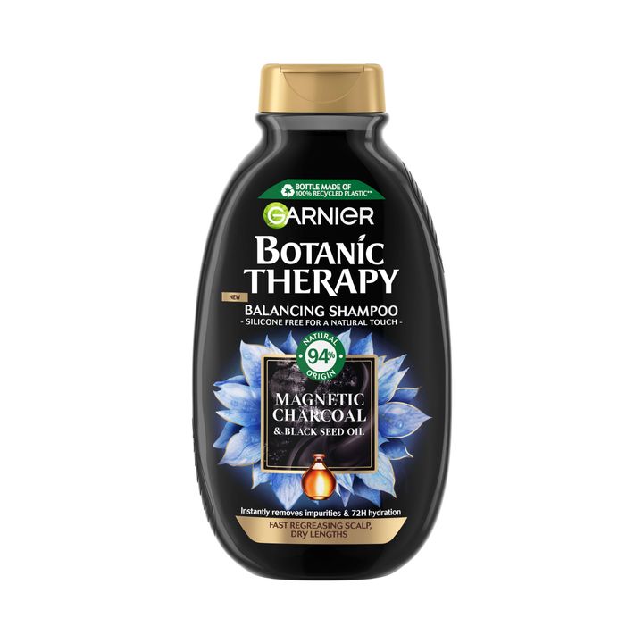 Garnier Botanic Therapy Magnetic Charcoal Шампоан за мазен скалп и сухи краища x250 мл