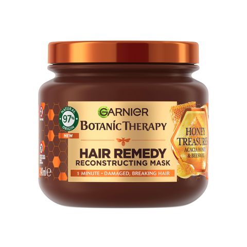 Garnier Botanic Therapy Honey Treasures Маска за увредена коса, склонна към накъсване x340 мл