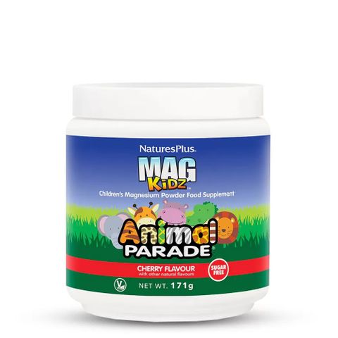 Магнезий за деца на прах с вкус на череша x171 грама, Animal Parade
