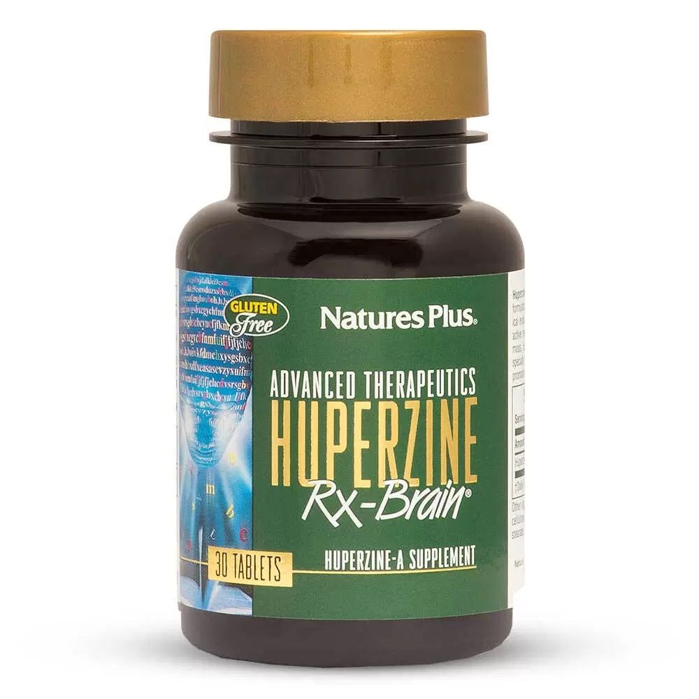 Huperzine Rx-Brain Хуперзин х30 таблетки Natures Plus