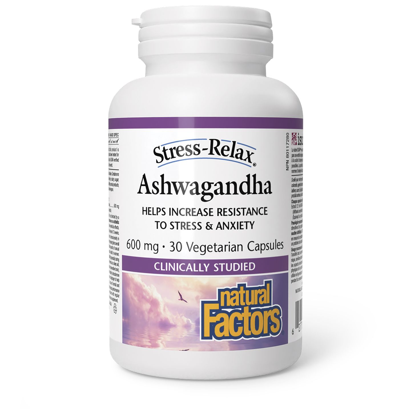 Ашваганда х30 V капсули Natural Factors