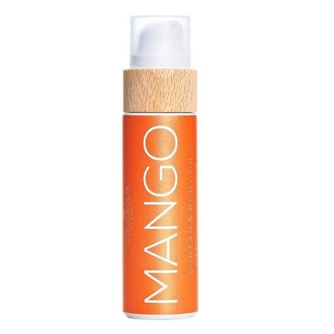 Cocosolis Suntan & Body Oil Mango Био масло за бърз и наситен тен с аромат на тропическо манго x100 мл