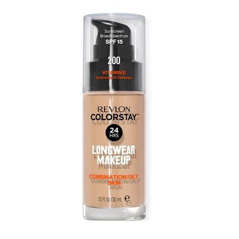 Revlon Colorstay Фон дьо тен за комбинирана и мазна кожа SPF15 x30 мл, 200 Nude