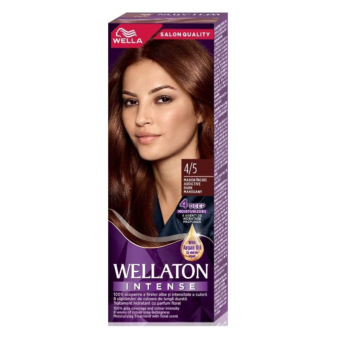 Wellaton Intense Дълготрайна боя за коса 4/5 Deep Mahogany