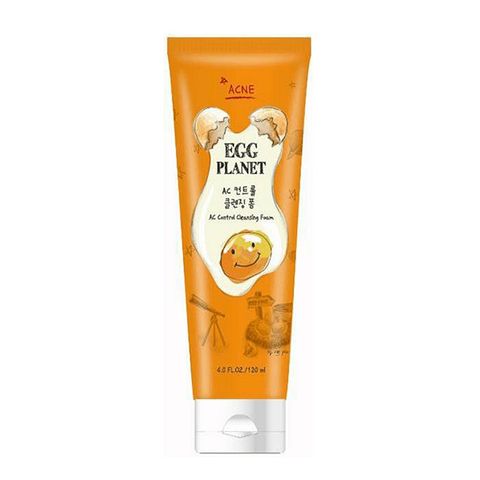 Doori Egg Planet Измиващ гел за лице за акнеична кожа против черни точки и зачервявания x120 мл
