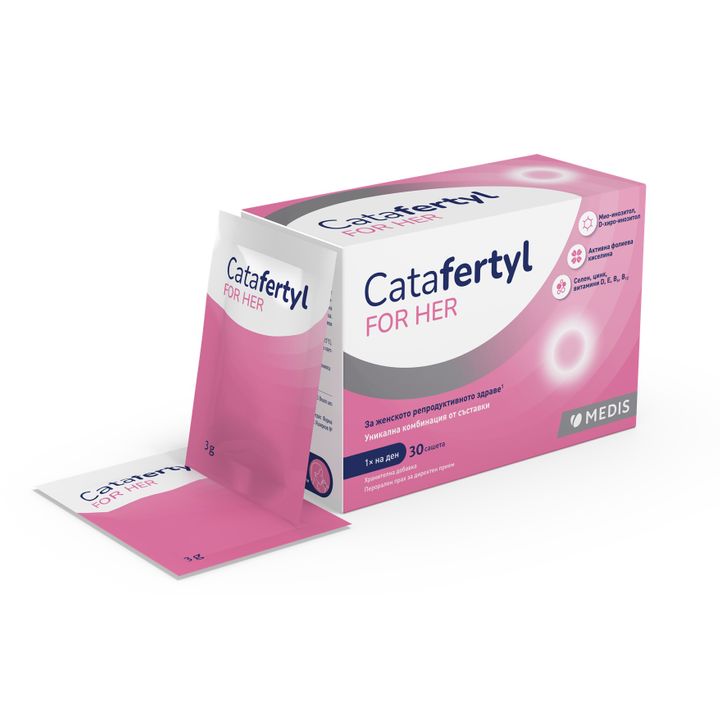 Catafertyl for Her за фертилитет при жените х30 сашета Medis