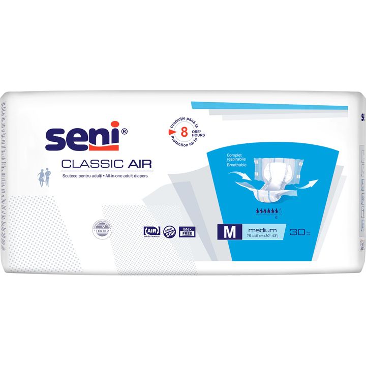 Seni Classic Air Пелени за възрастни М х30 броя