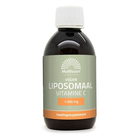 Липозомен Витамин С, веган 1000 mg х250 мл Mattisson Healthstyle