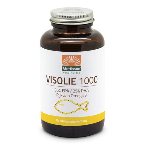 Рибено масло 1000 mg EPA 350 mg/ DHA 250 mg х90 капсули Mattisson Healthstyle