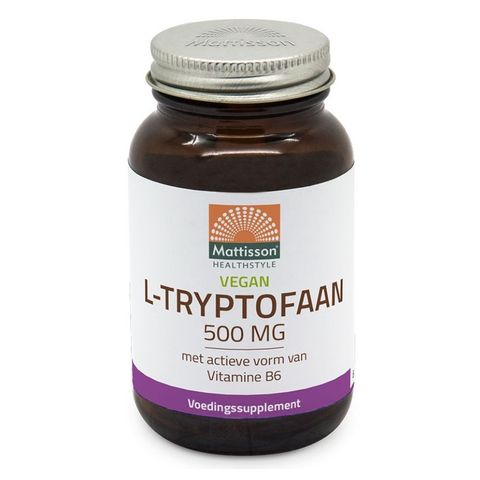 Л-Триптофан при стрес и безсъние 500 mg x60 капсули Mattisson Healthstyle