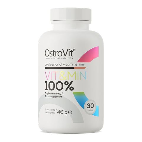 100% Vit&Min витамини и минерали х30 таблетки OstroVit