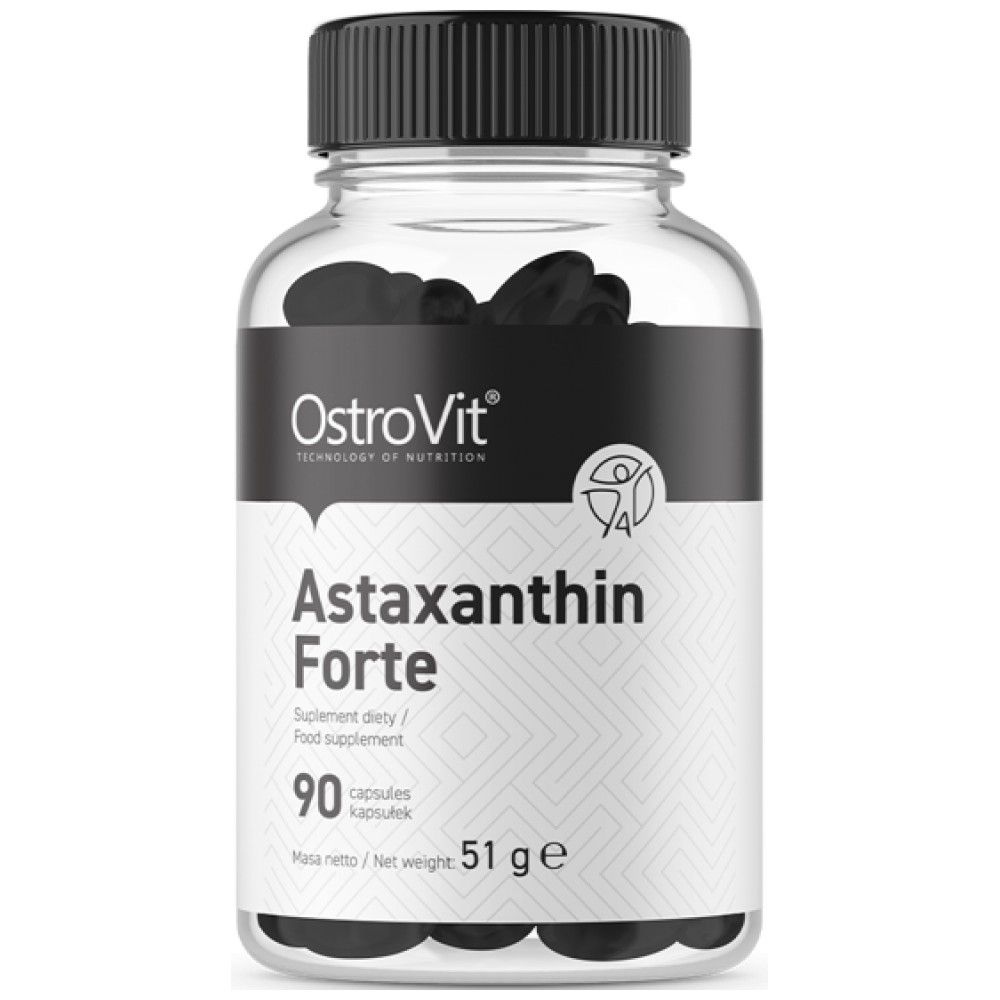 Астаксантин Форте антиоксидант 4мг х90 капсулки OstroVit