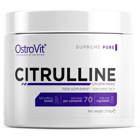 Citrulline Цитрулин Малат на прах, неовкусен х210 г OstroVit
