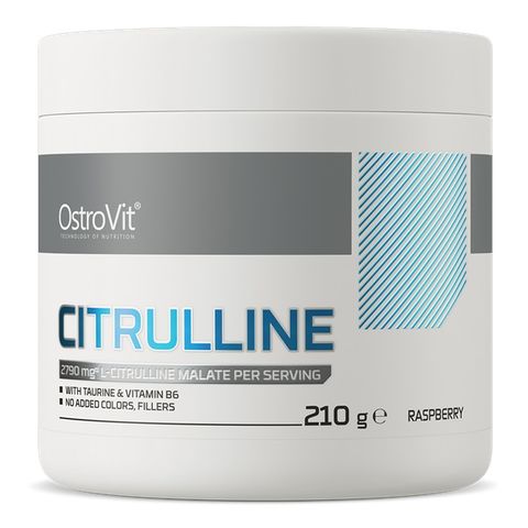 Citrulline Цитрулин Малат на прах, с аромат на малина х210 г OstroVit