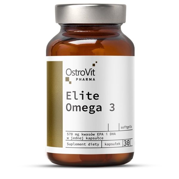 Омега-3 1000 mg с витамин Е х30 капсули OstroVit