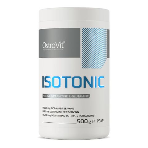 Изотоник на прах с BCAA, L-карнитин и L-глутамин, с аромат круша х500 г OstroVit