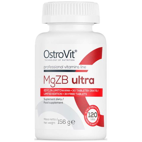 MgZB Ultra магнезии, цинк и витамин B6 х120 таблетки OstroVit