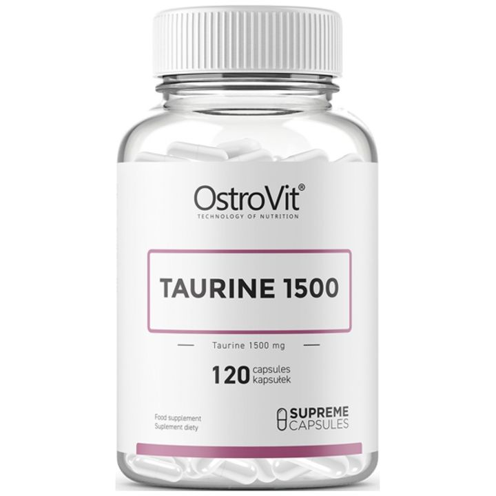 Таурин 1500 х120 капсули OstroVit