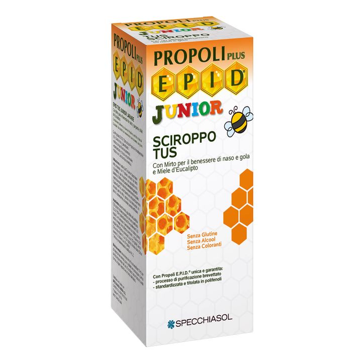 EPID Junior Tus Сироп за гърло за деца х100 мл Specchiasol